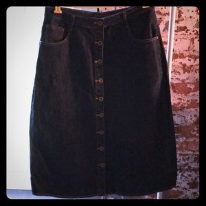 Jean skirt